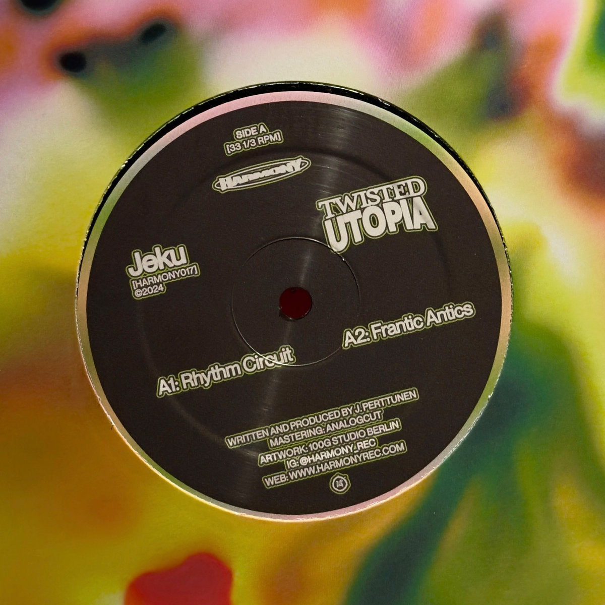 Jeku - Twisted Utopia (12")