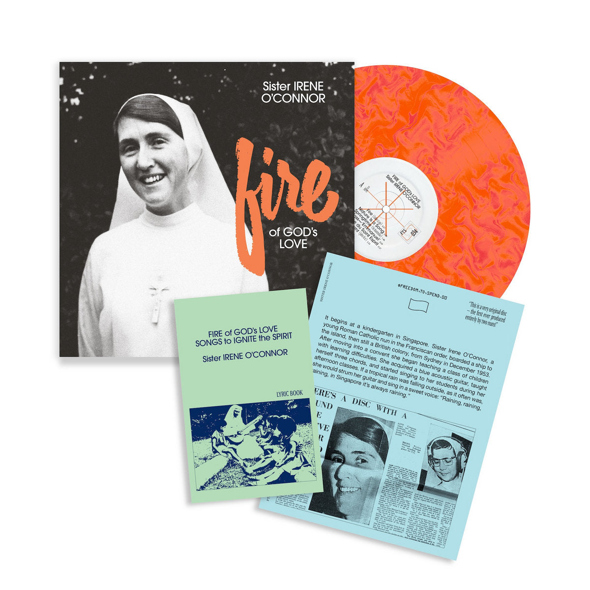Sister Irene O'Connor - Fire of God's Love (LP)