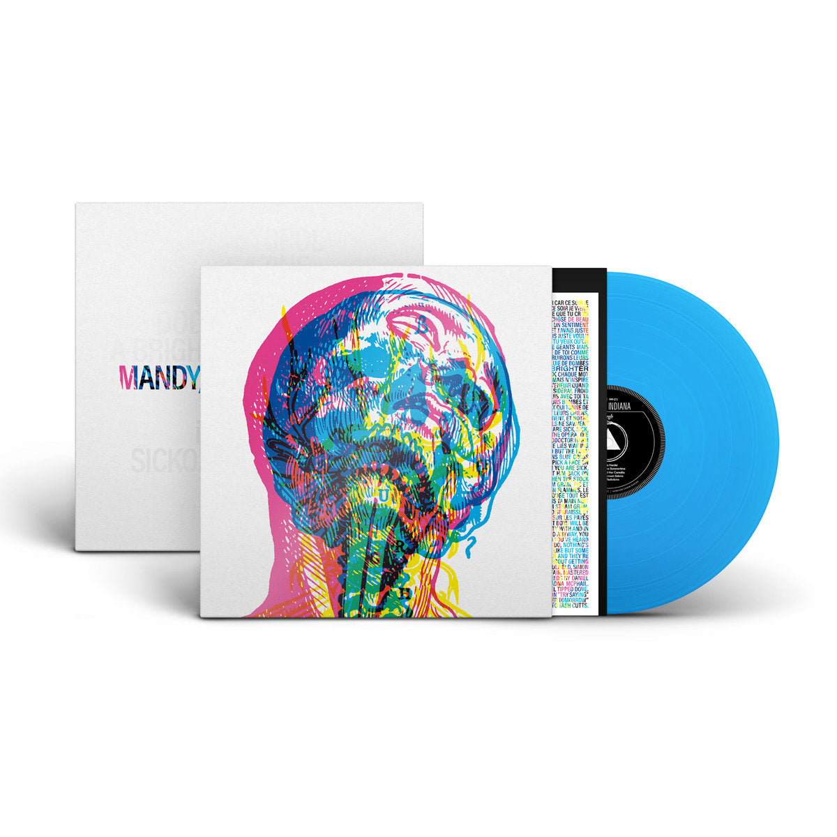 Indiana Mandy - Urgh (Random/Mystery Translucent Red, Green OR Blue Vinyl LP)