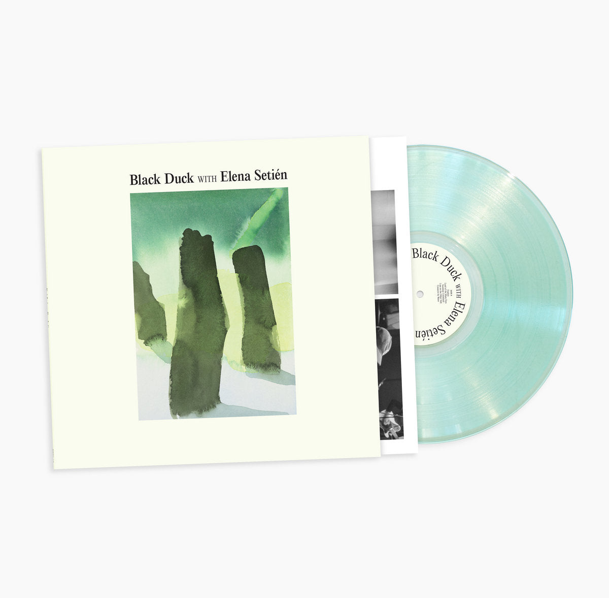 Black Duck With Elena Setien - Black Duck with Elena Setien (Coke Bottle Clear Vinyl LP)