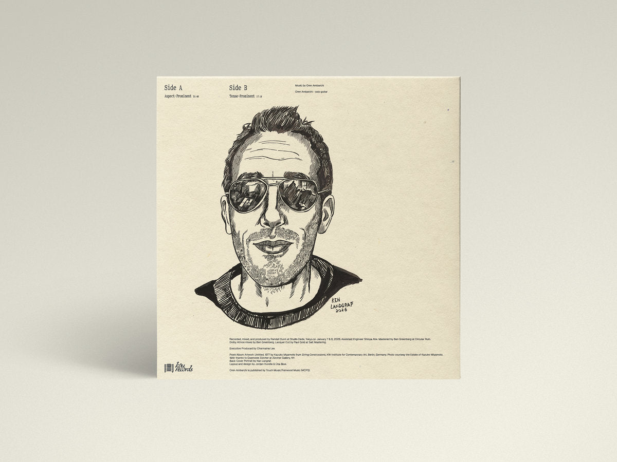 Oren Ambarchi - Prophetic Perfectr Tense (LP)