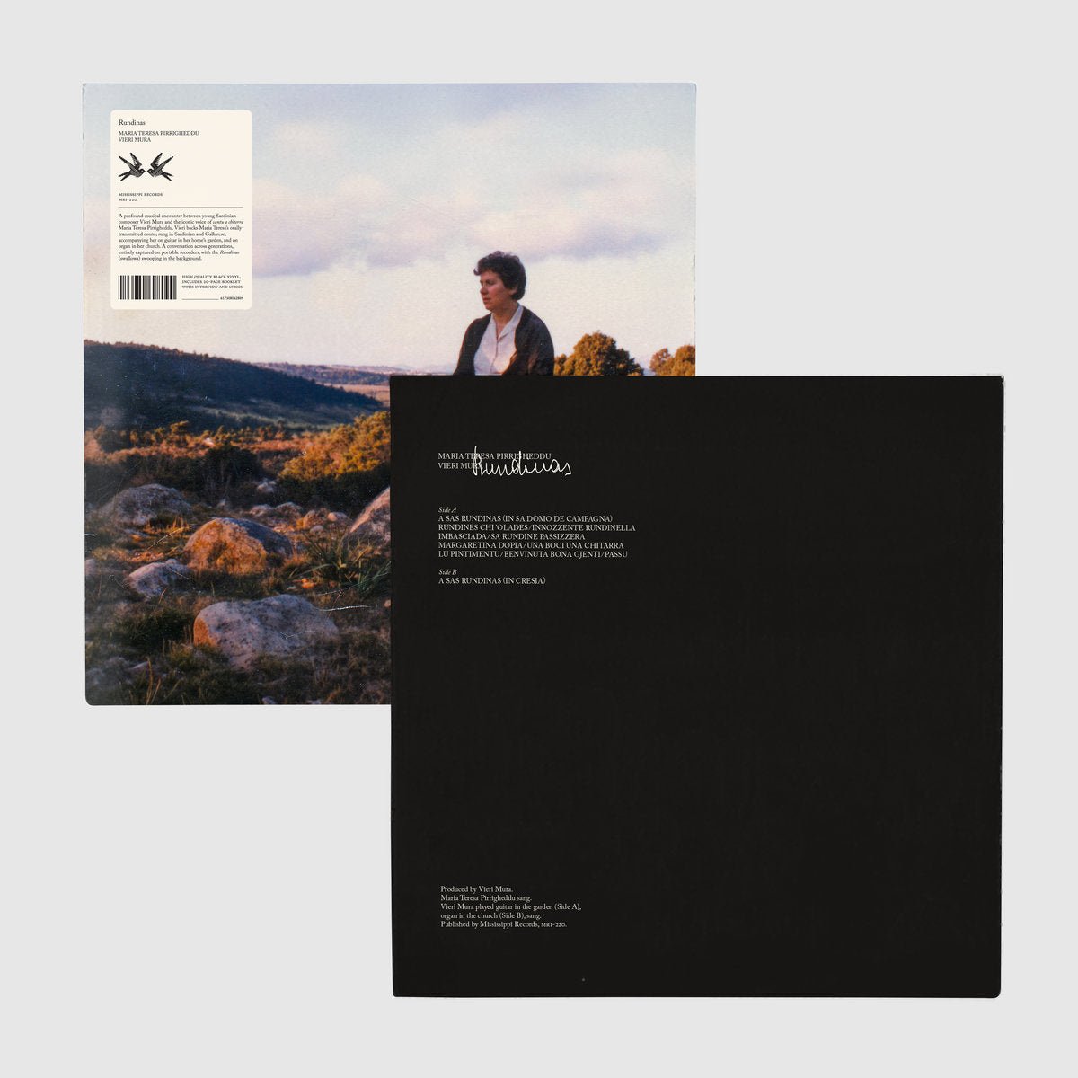 Maria Teresa Pirrigheddu & Viera Mura - Rundinas (LP)