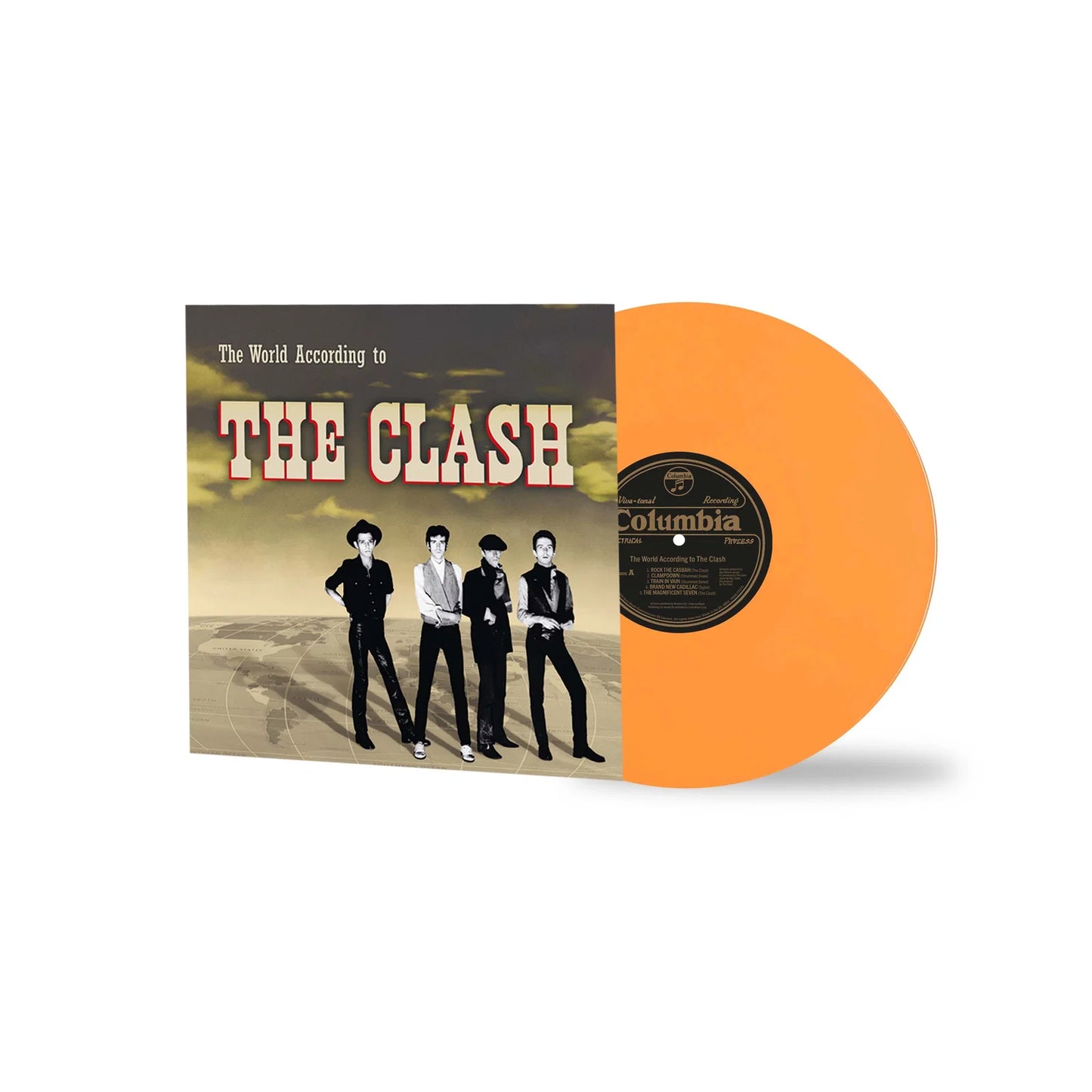 The Clash - The world according to the clash (Orange Vinyl LP)