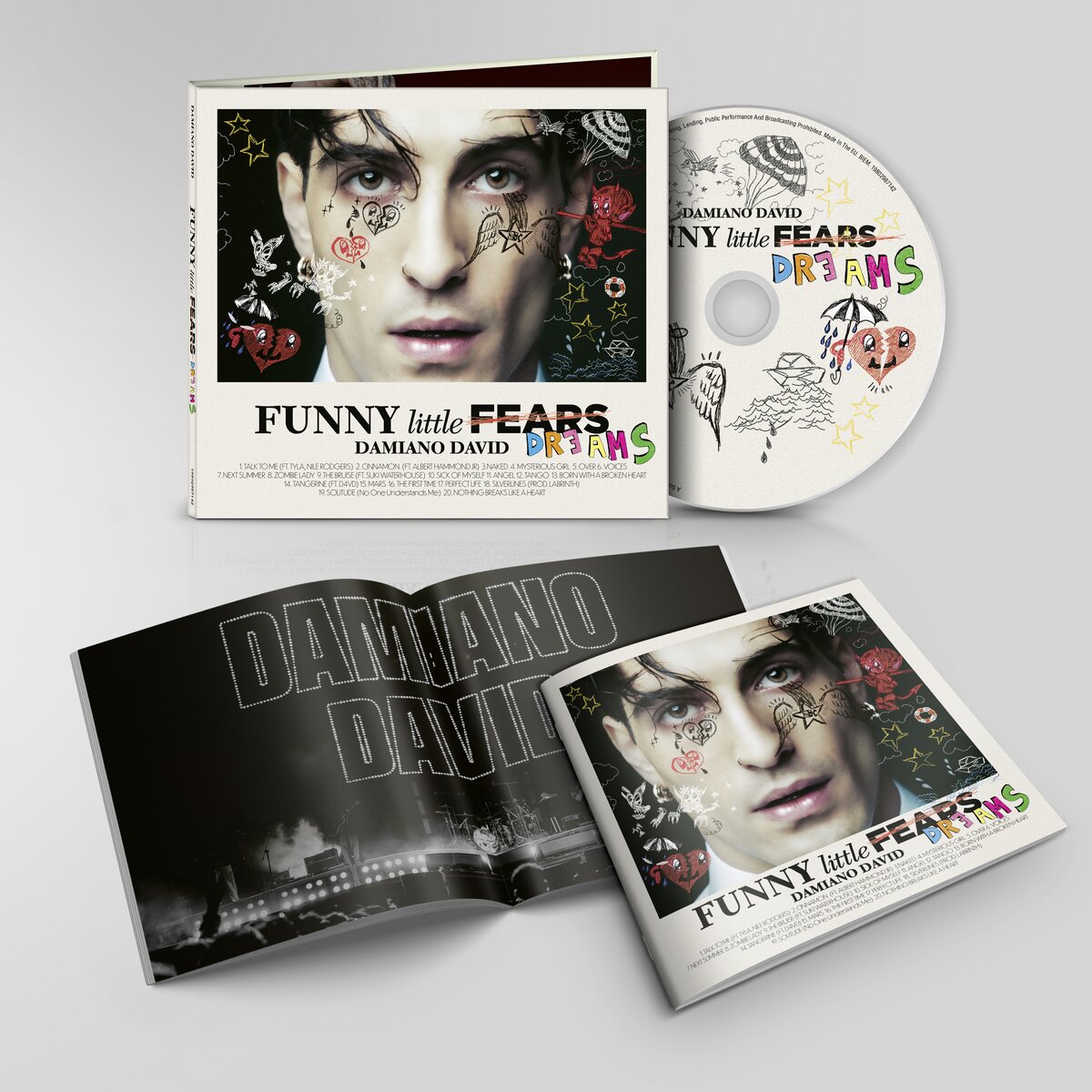 Damiano David - FUNNY little FEARS (DREAMS) (CD)