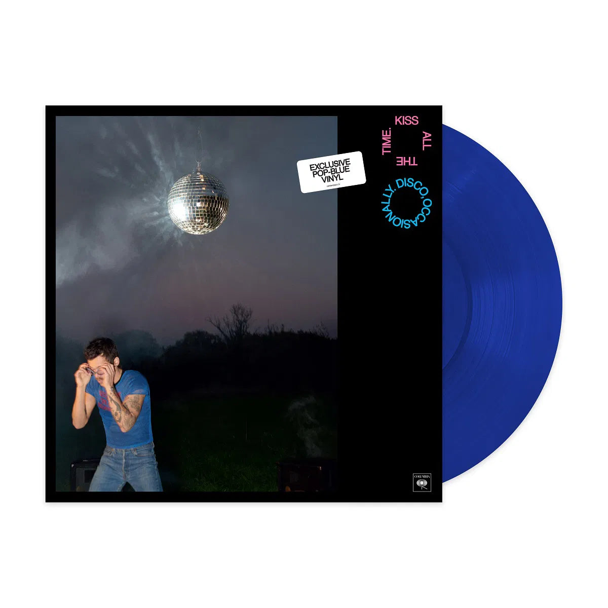 Harry Styles - KISS ALL THE TIME. DISCO, OCCASIONALLY (Indie Exclusive Blue Vinyl LP)