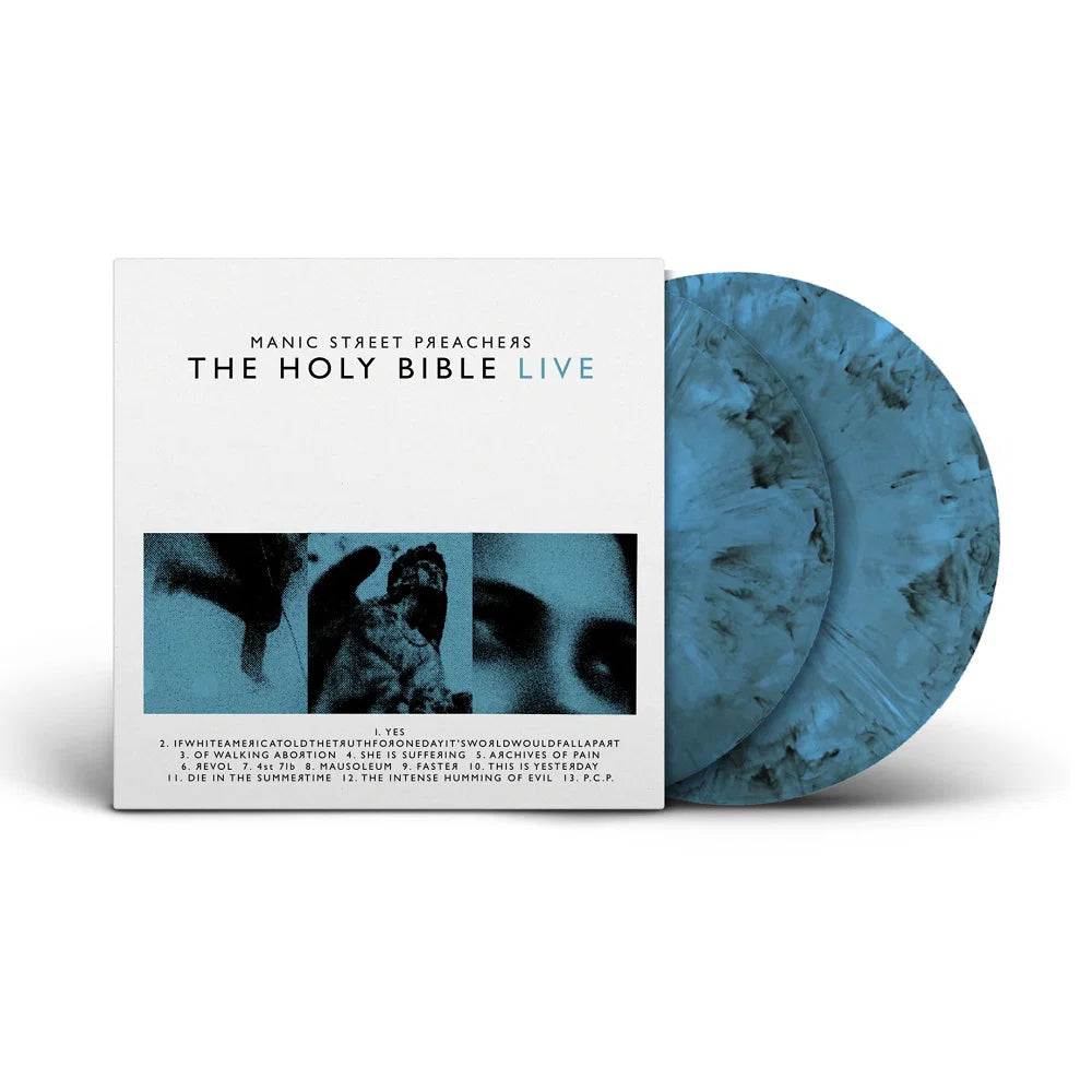 Manic Street Preachers - The Holy Bible Live (Blue Marbled Vinyl LP)