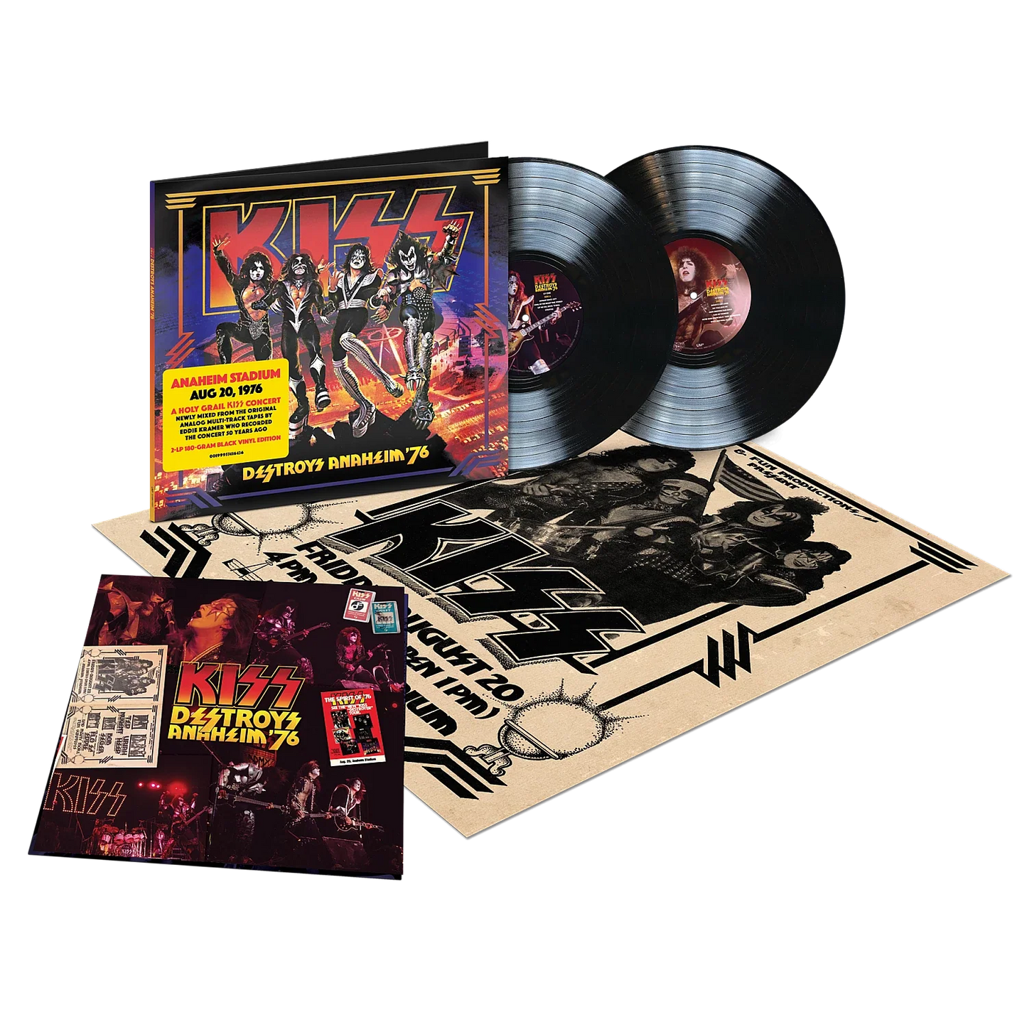 Kiss - Destroys Anaheim 76 (50th Anniversary Edition) (LP)