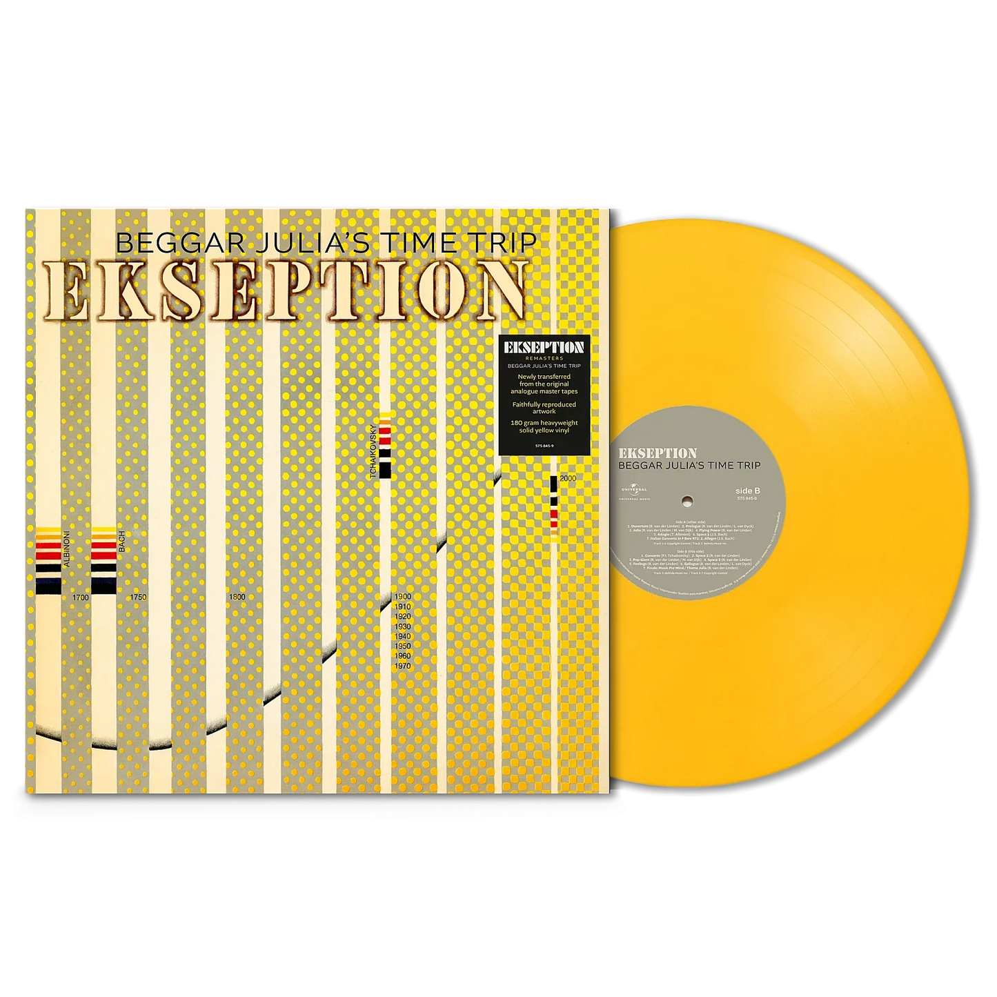 Ekseption - Beggar Julia's Time Trip (Solid Yellow Vinyl LP)
