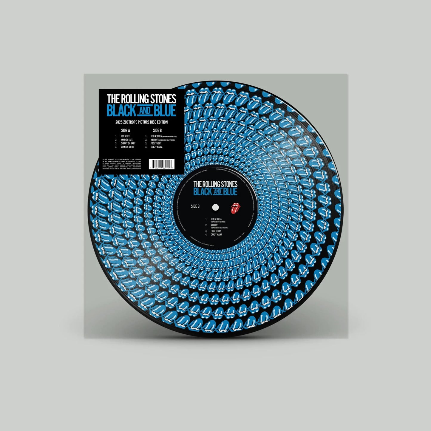 The Rolling Stones - Black And Blue (Zoetrope Picture Disc LP)
