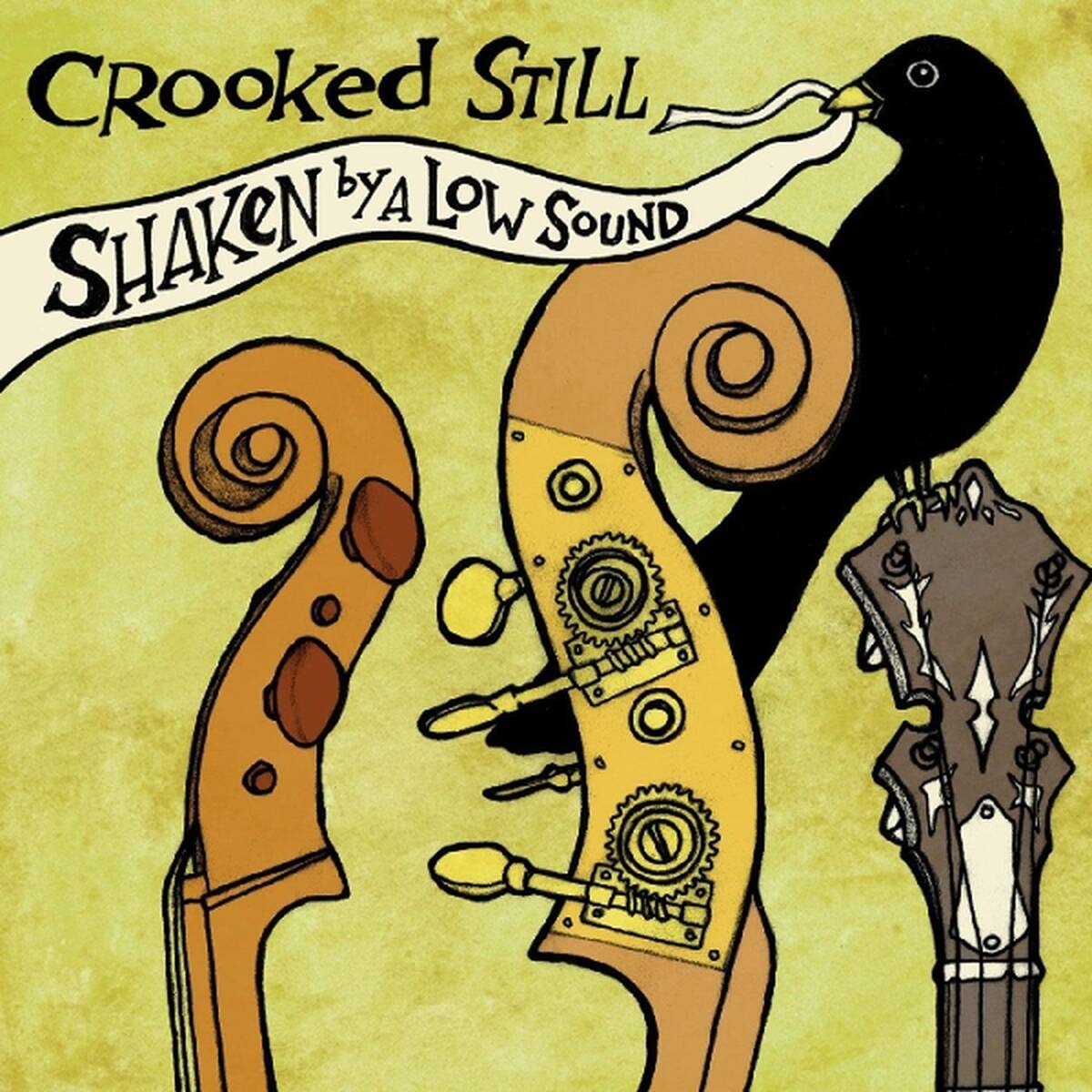 Crooked Still - Shaken By A Low Sound (Oxblood Transparent Coloured LP)