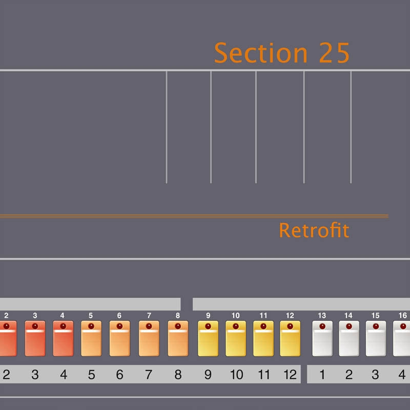 Section 25 - Retrofit (Orange Vinyl)