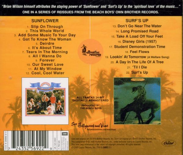 The Beach Boys - Sunflower/Surf'S Up