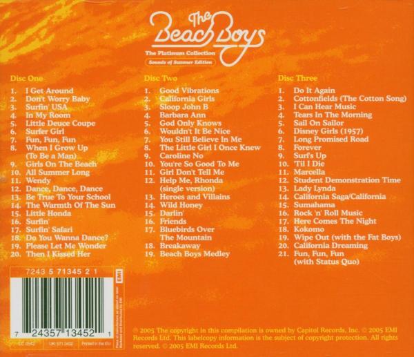 The Beach Boys - The Platinum Collection