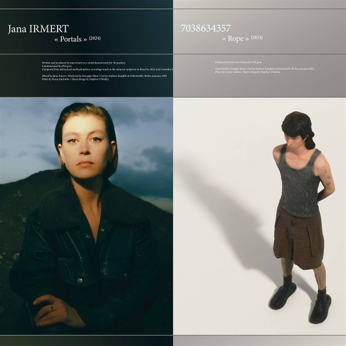 Jana Irmert & 7038634357 - Poetals / Rope (LP)