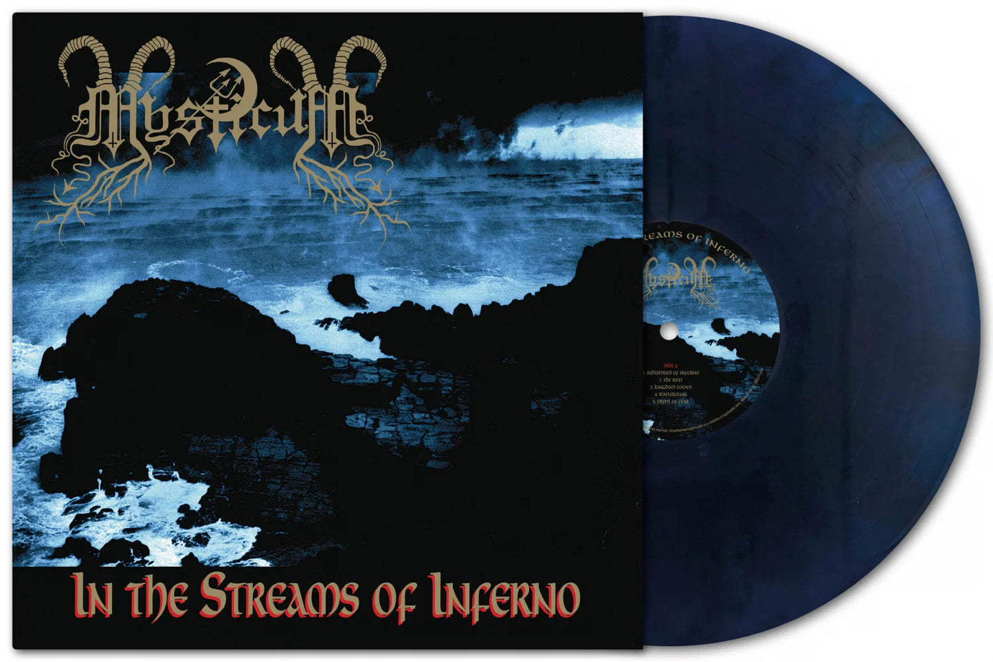 Mysticum - In The Streams Of Inferno (Blue Marbled Vinyl LP)