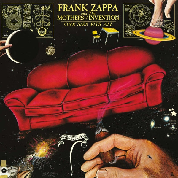 The Mothers Of Invention Frank Zappa - One Size Fits All (LP)