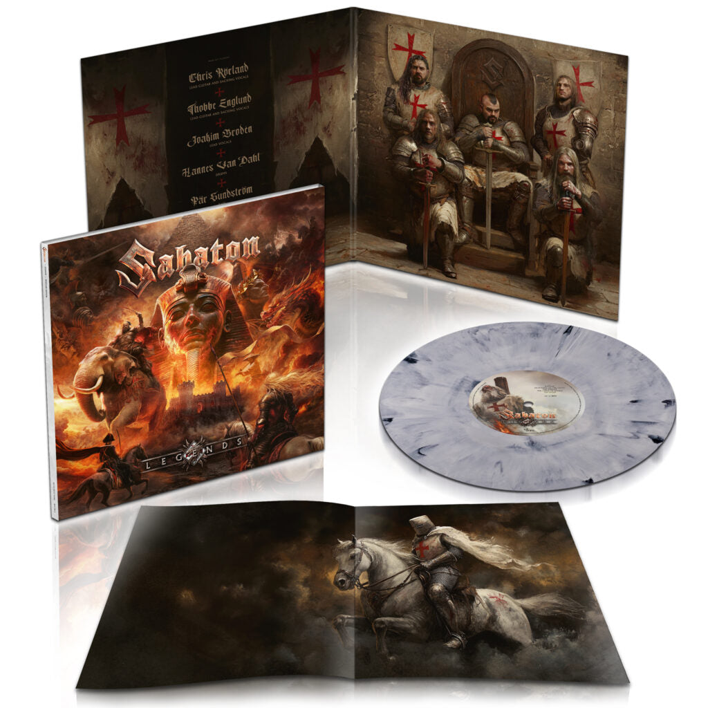 Sabaton - Legends (Templars Edition / Glacial Mist Marble LP)