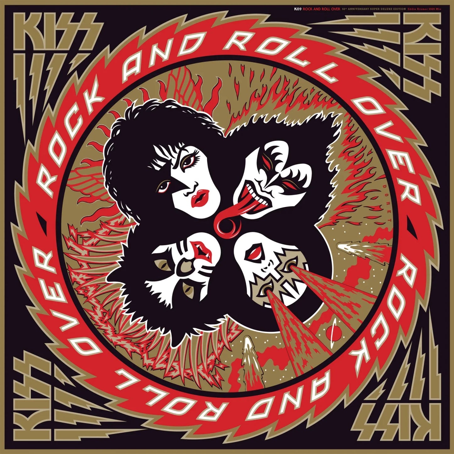 Kiss - Rock And Roll Over (50th Anniversary Edition Eddie Kramer Mix LP)