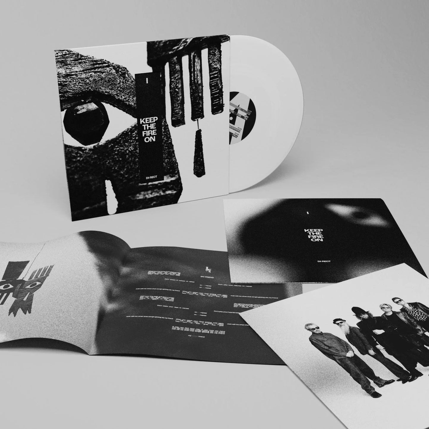 DI-RECT - I: Keep The Fire On (White Vinyl LP)