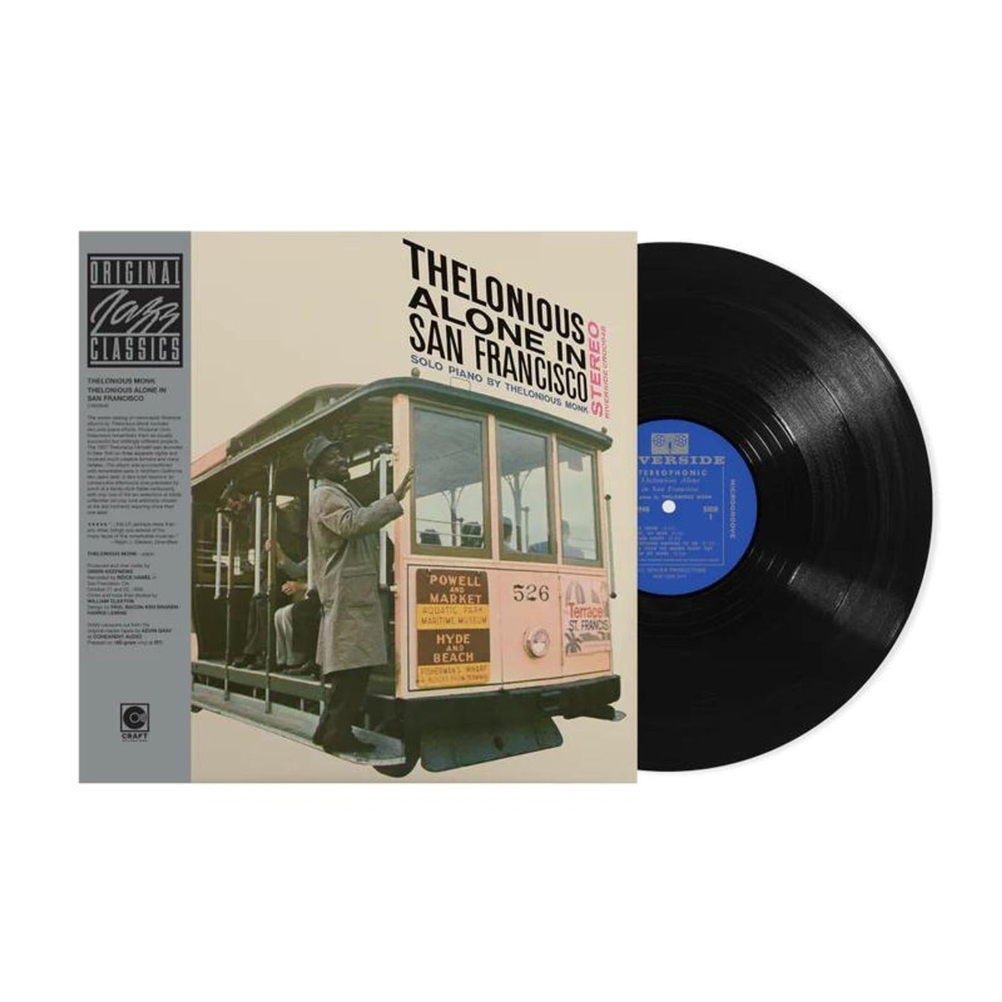 Thelonious Monk - Thelonious Alone In San Francisco (Original Jazz Classics LP)