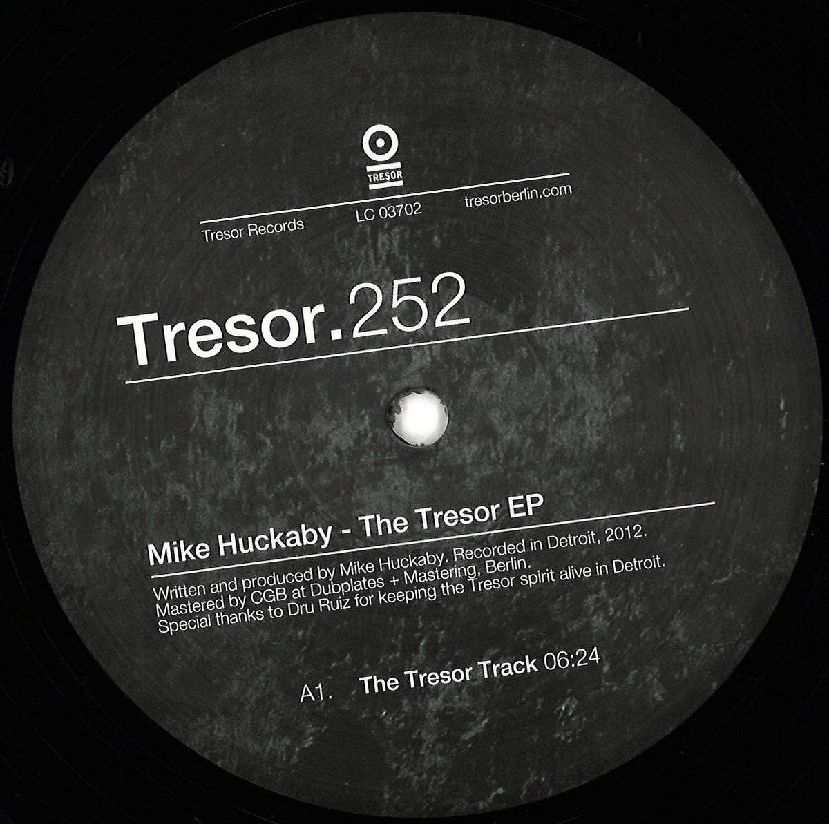 Mike Huckaby - The Tresor EP (2023 Repress)