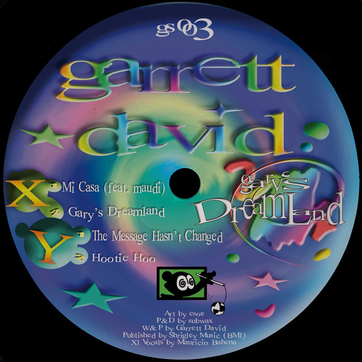 Garrett David - Gary's Dreamland (12")