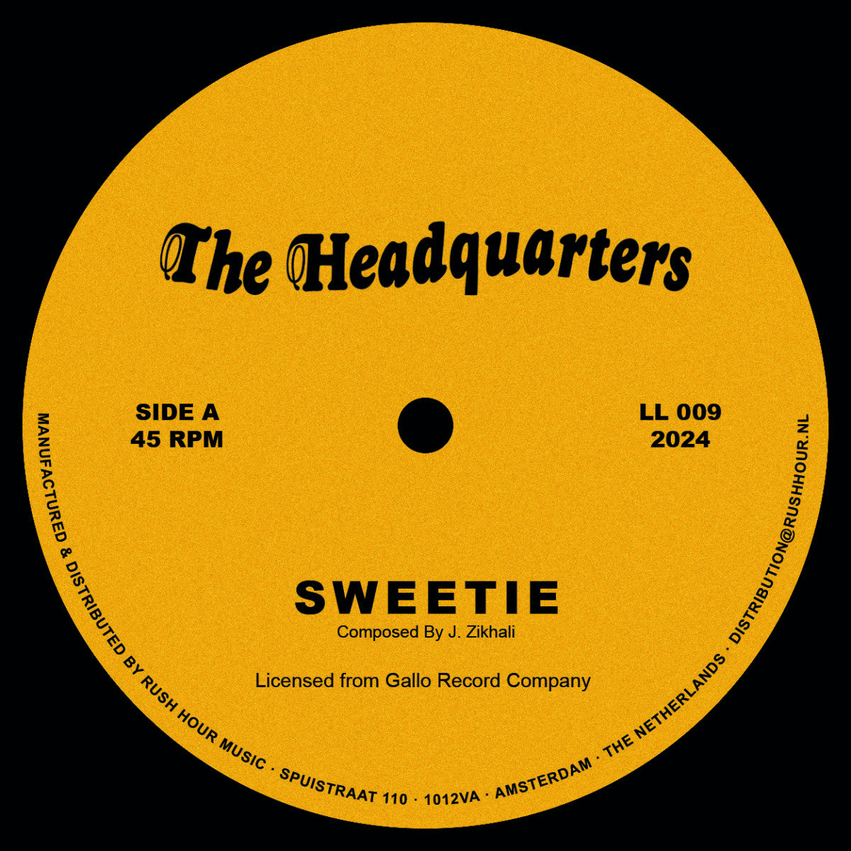 THE HEADQUARTERS - SWEETIE / MOSHATE