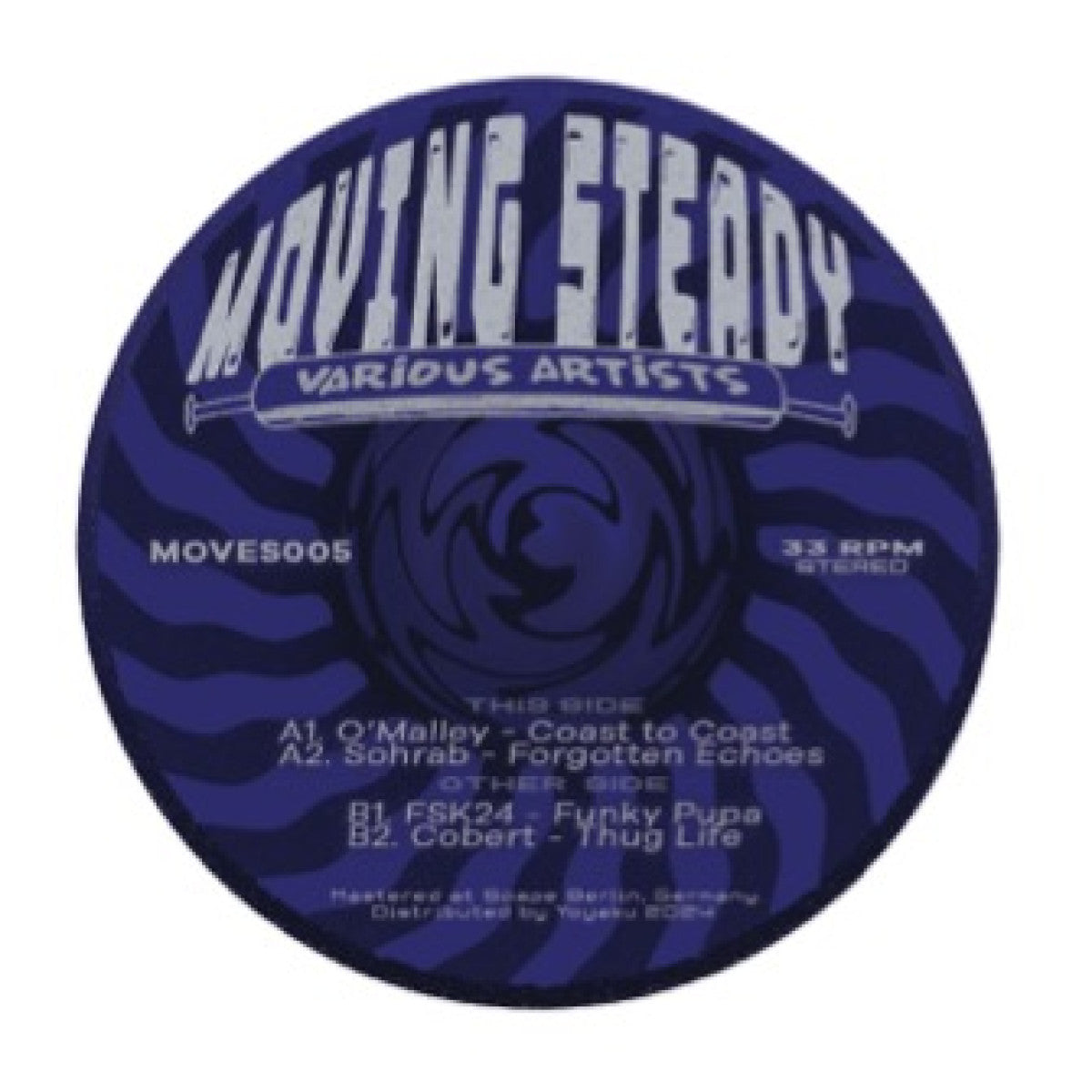 Various Artists - Moving Steady (12")