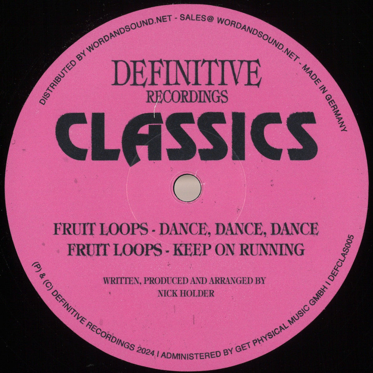 Nick Holder - Fruit Loops