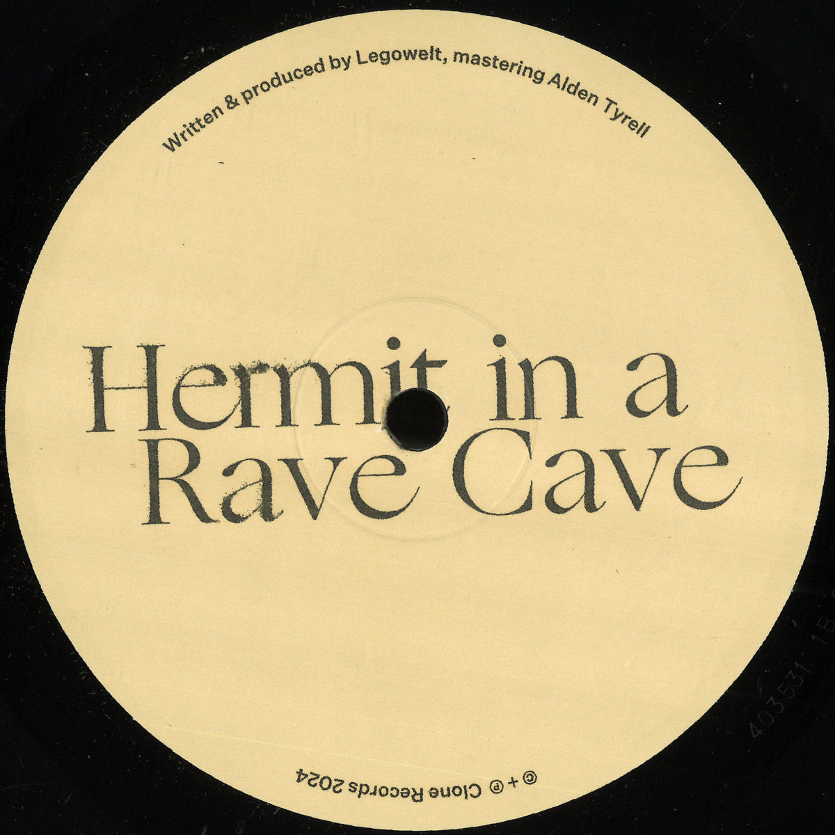 Hermit In A Rave Cave - Hermit In A Rave Cave pt. 3 (12")
