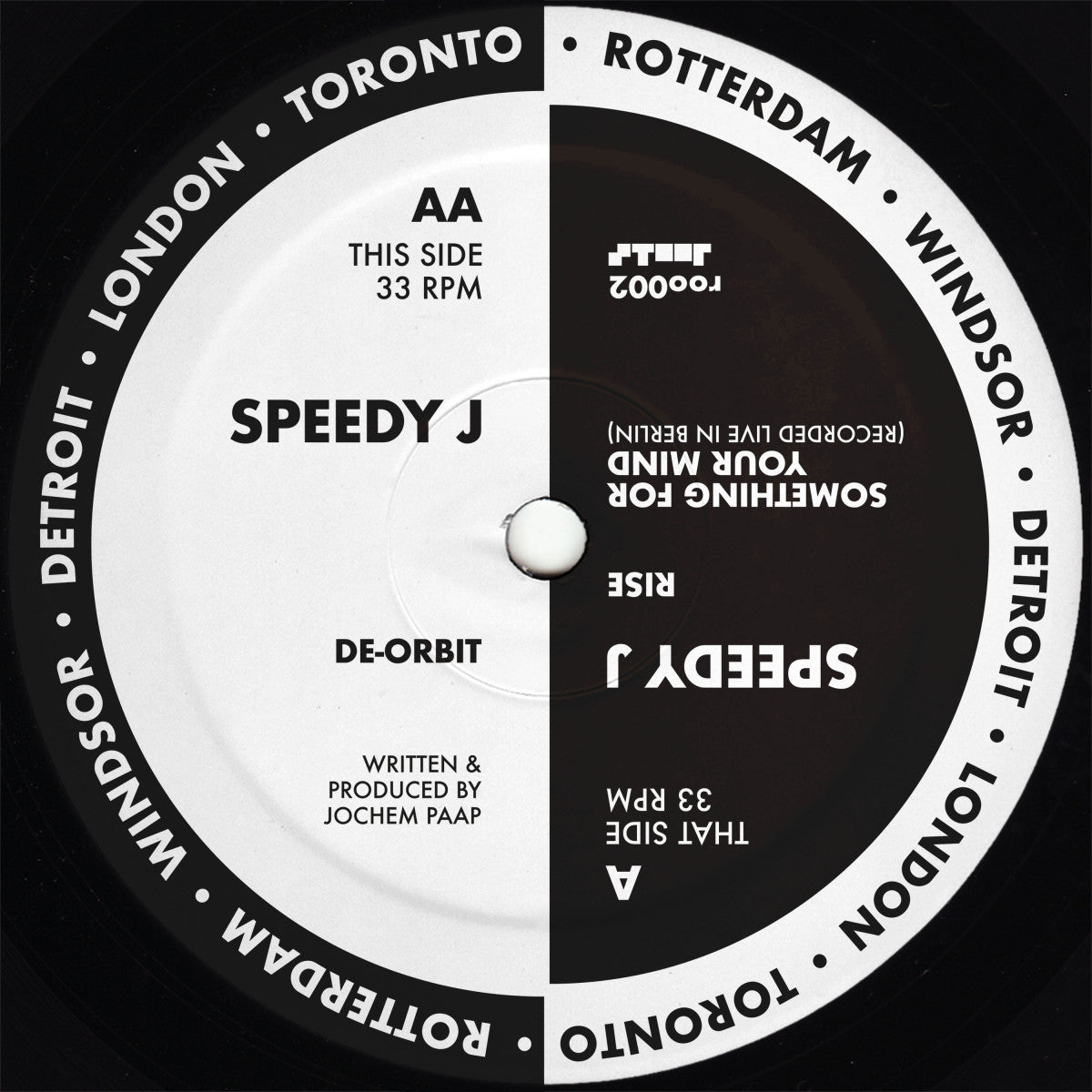 Speedy J - Rise EP (12")
