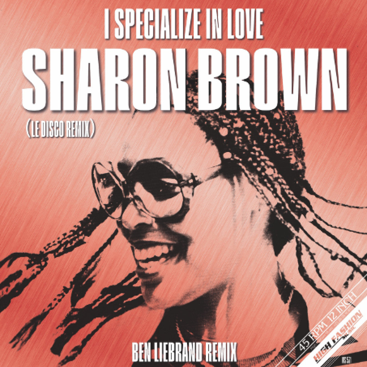Sharon Brown - I Specialize in Love (Ben Liebrand Le Disco Mix) (Red Vinyl 12")