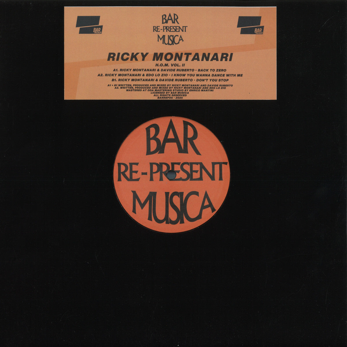 Ricky Montanari - H.O.M. Vol. II (12")