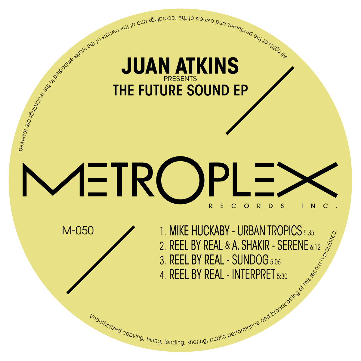 Various Artists - Juan Atkins presents The Future Sound EP (12")