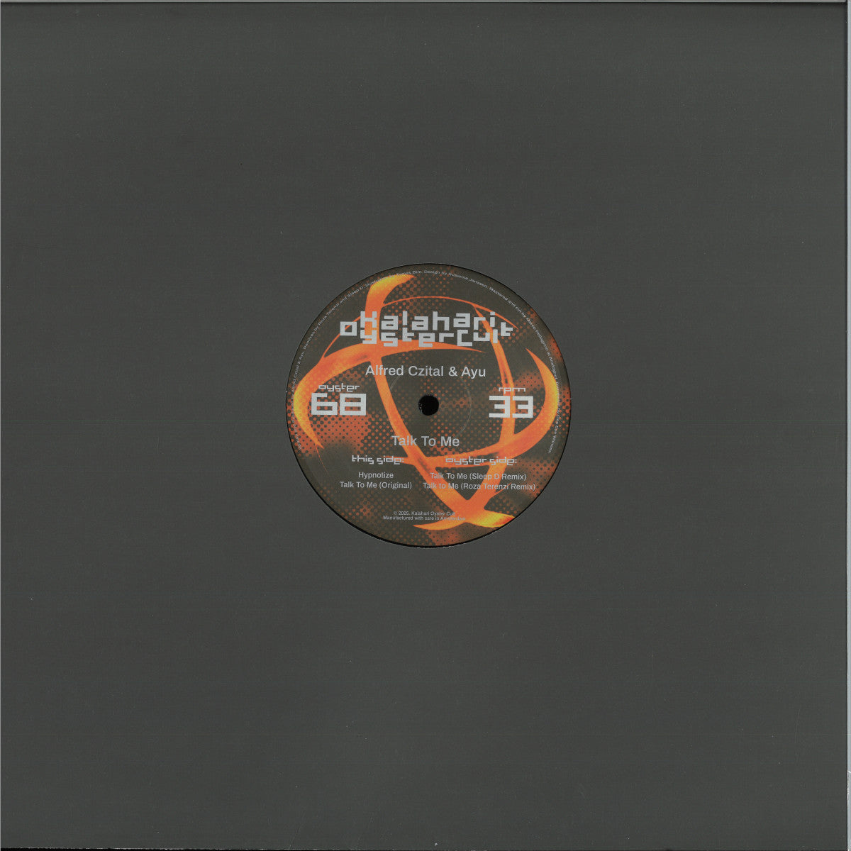 Alfred Czital & Ayu - Hypnotize w/ Roza Terenzi & Sleep D Remixes (12")
