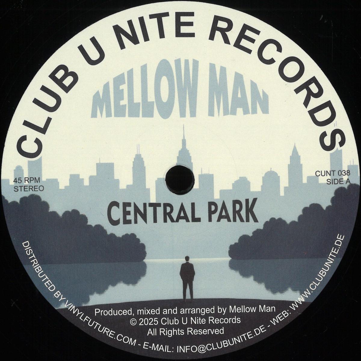 Mellow Man - Central Park EP (12")