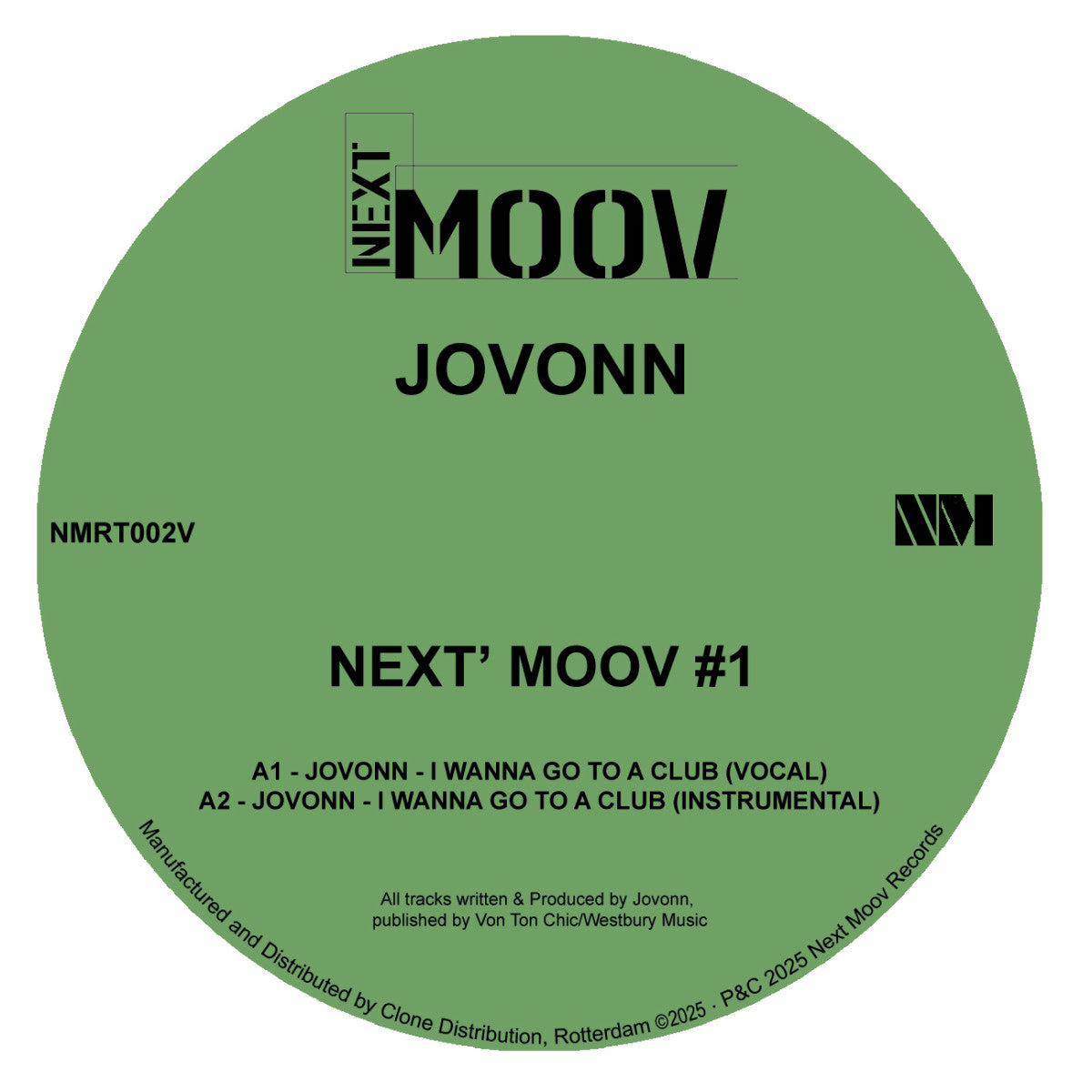 Jovonn - Next Moov #1 (12")