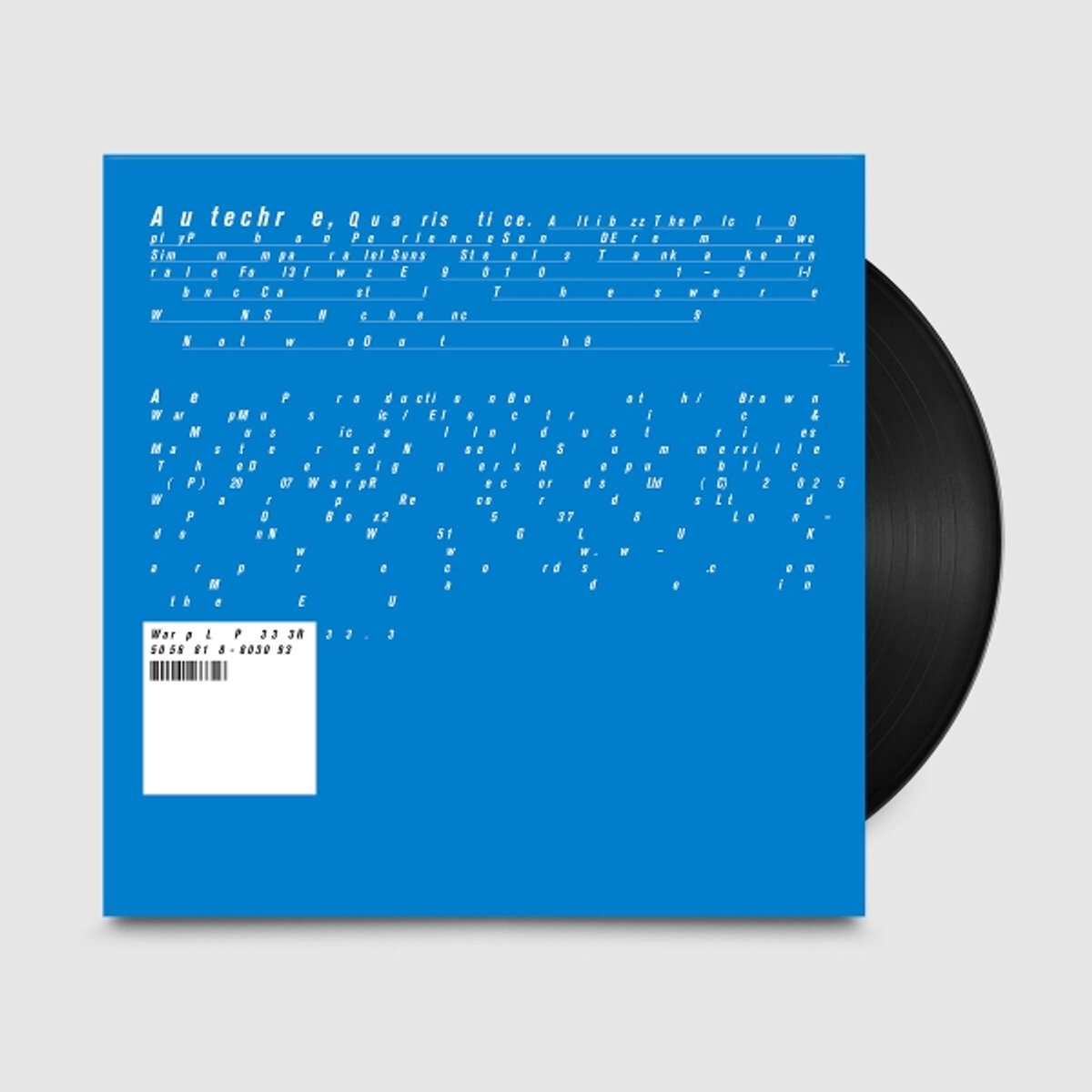 Autechre - Quaristice (LP)