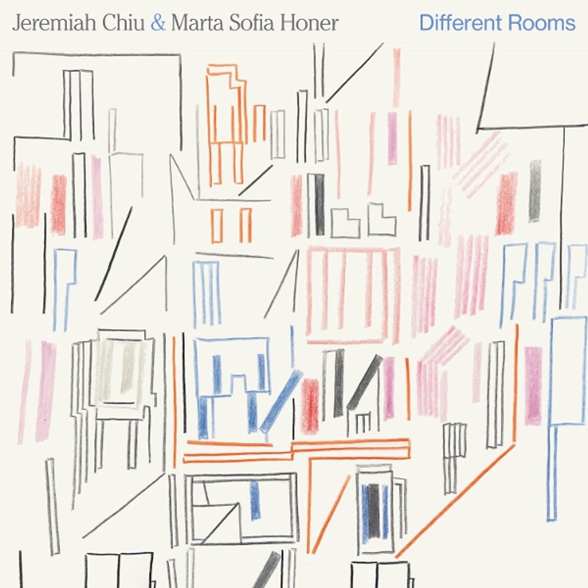 Jeremiah Chiu & Marta Sofia Honer - Different Rooms (Coloured Vinyl, Limited Edition LP)