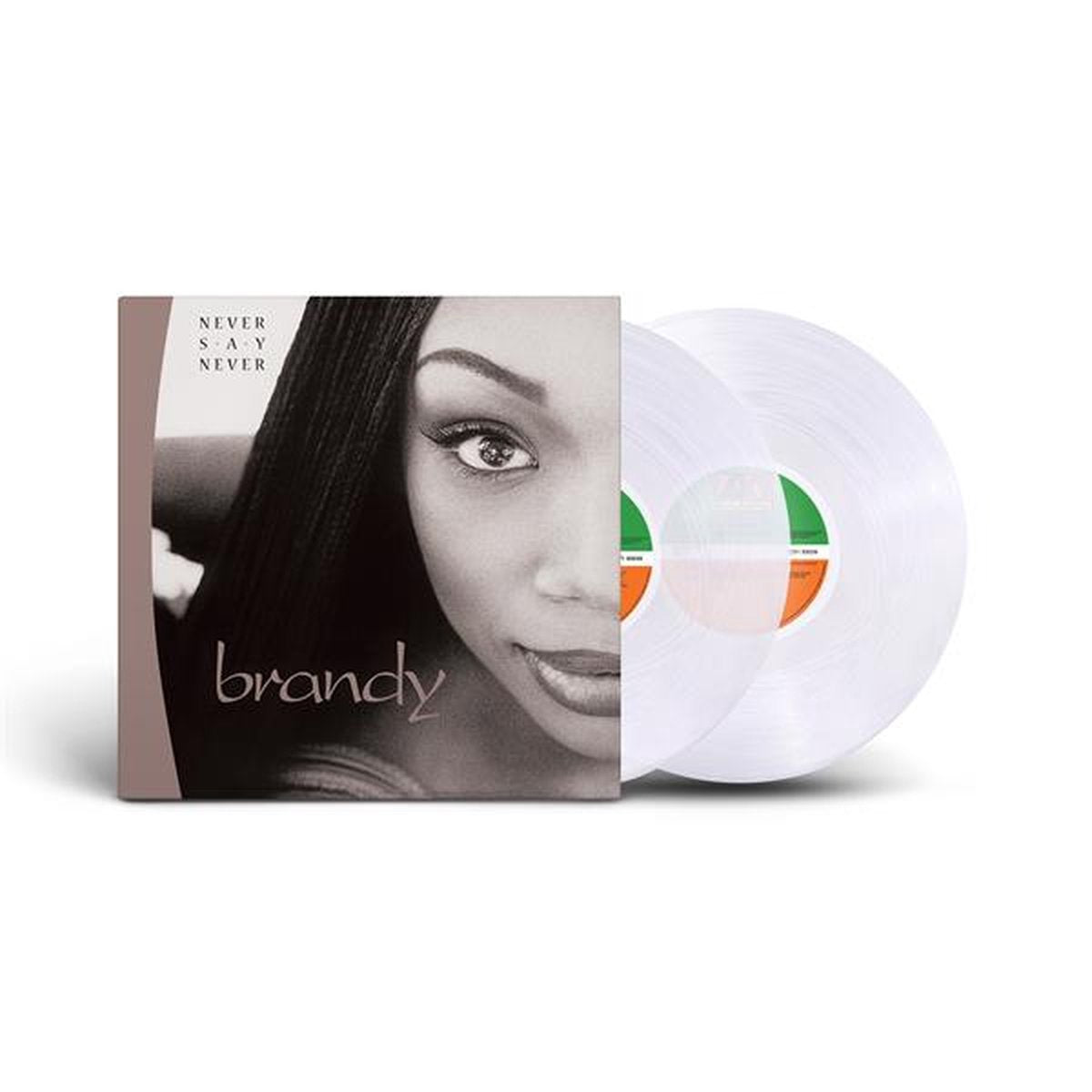 Brandy - Never Say Never (Clear LP)