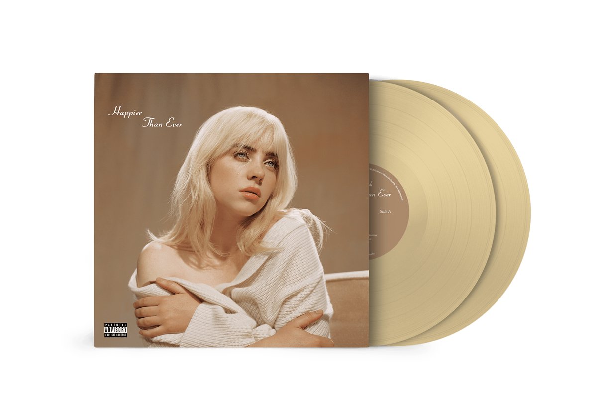 Billie Eilish - Happier Than Ever (Yellow Gold Vinyl)
