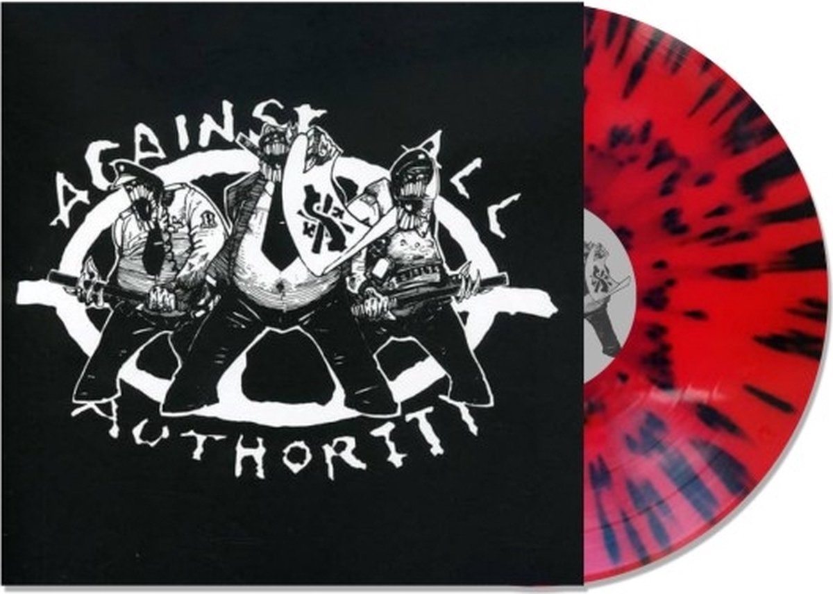 Against All Authority - 24 Hours Roadside Resistance (Red Vinyl)