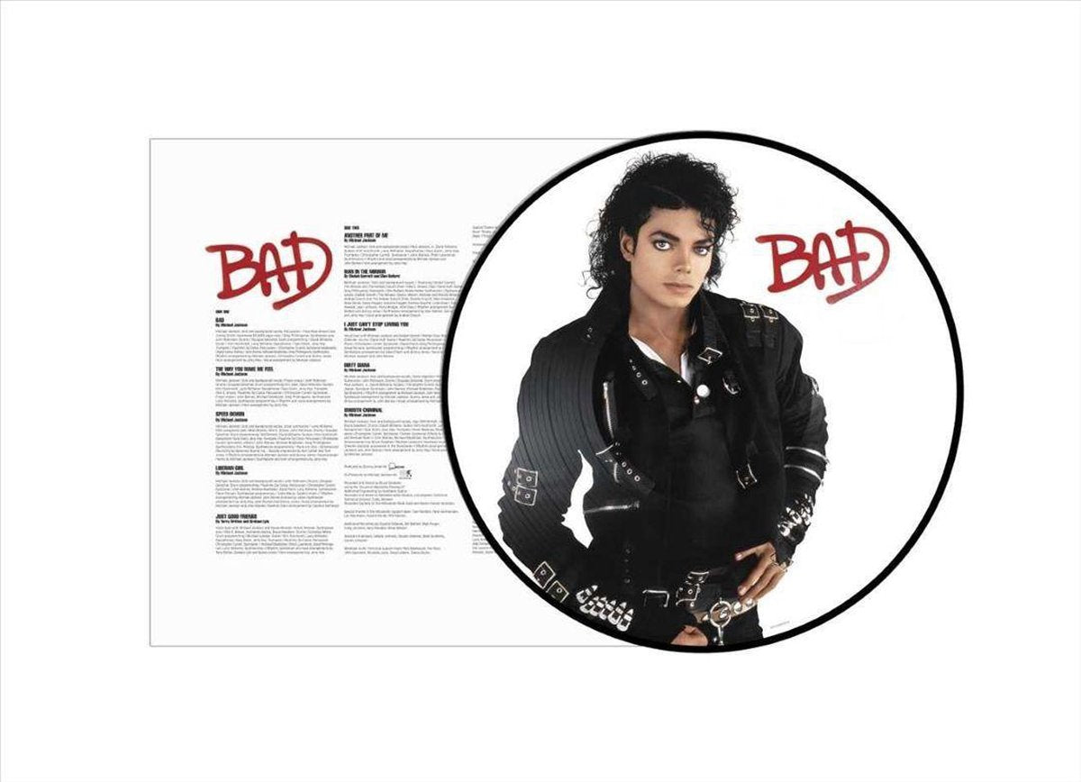 MICHAEL JACKSON CDセット　「BAD」picture label Michael Jackson - Bad (Picture Disc Vinyl) – 3345 Record Store The