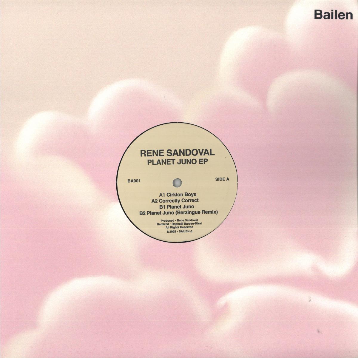 Rene Sandoval - Planet Juno EP (12")