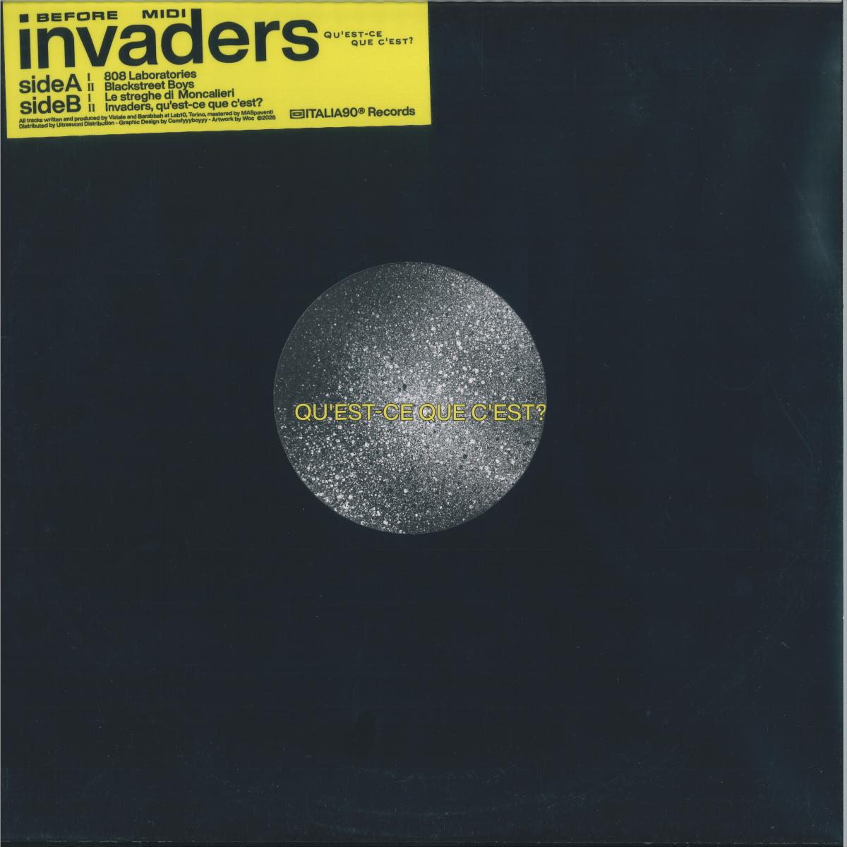 Before Midi - Invaders, Qu'est-ce que c'est? (12")