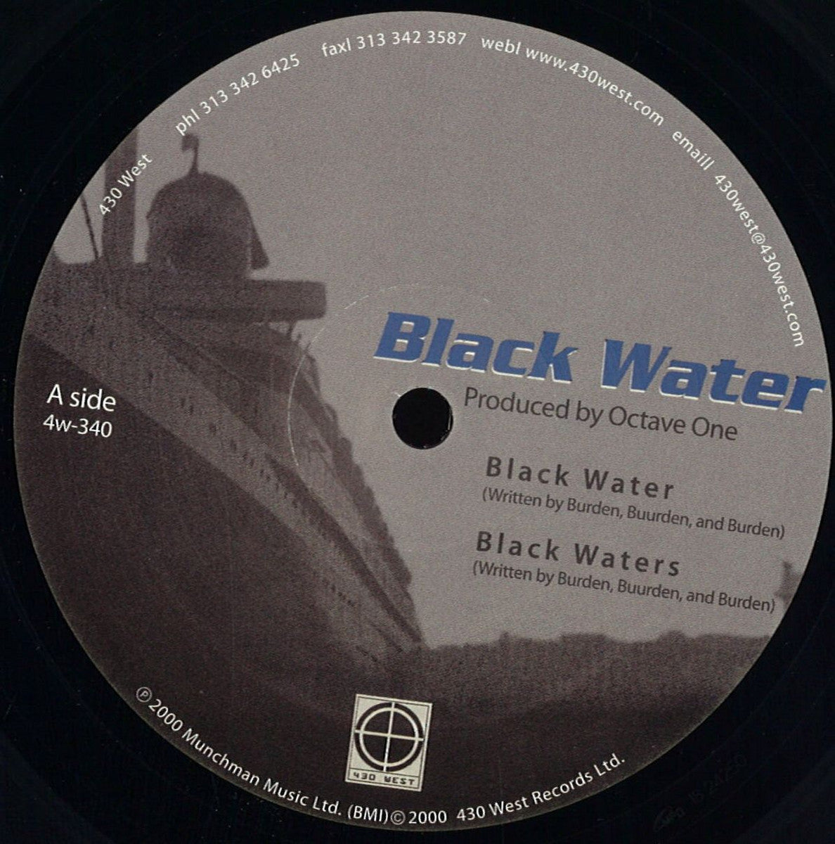 Octave One - Black Water (12")