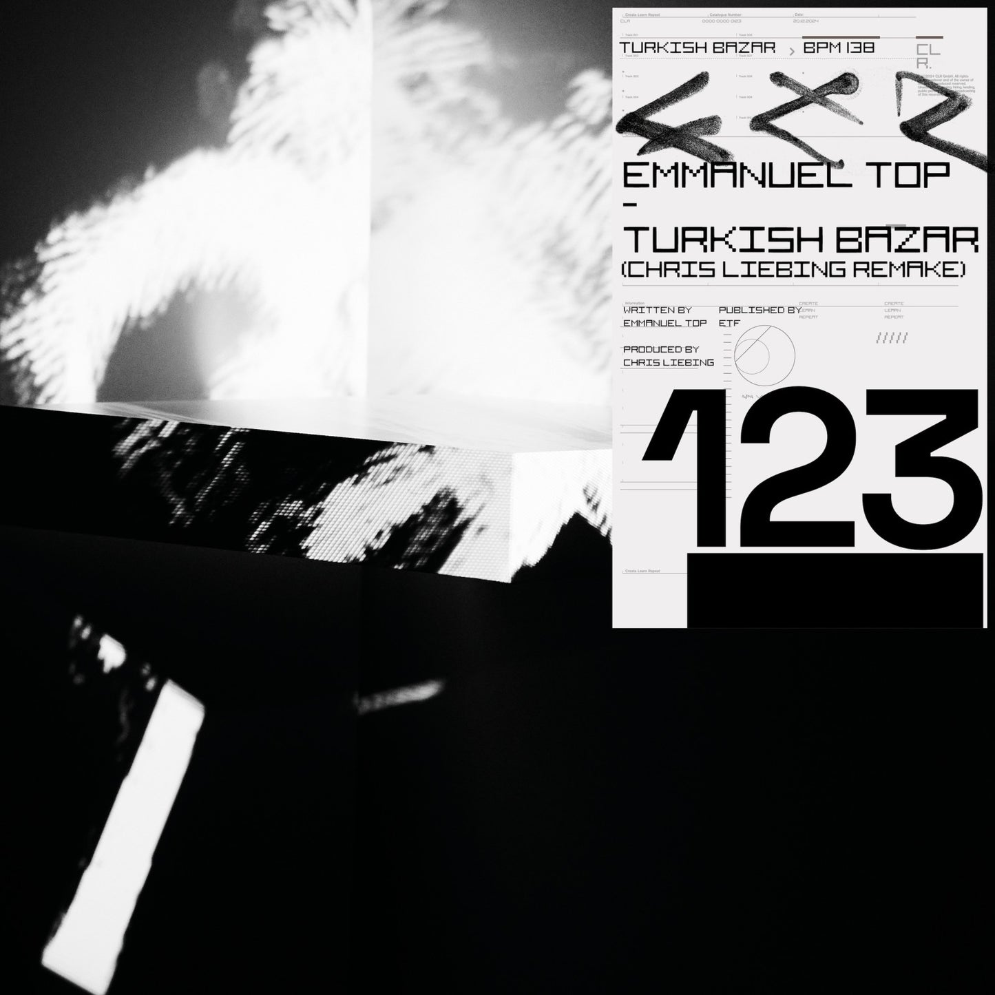 Emmanuel Top - Turkish Bazar (Chris Liebing Remake) (Transparent LP)