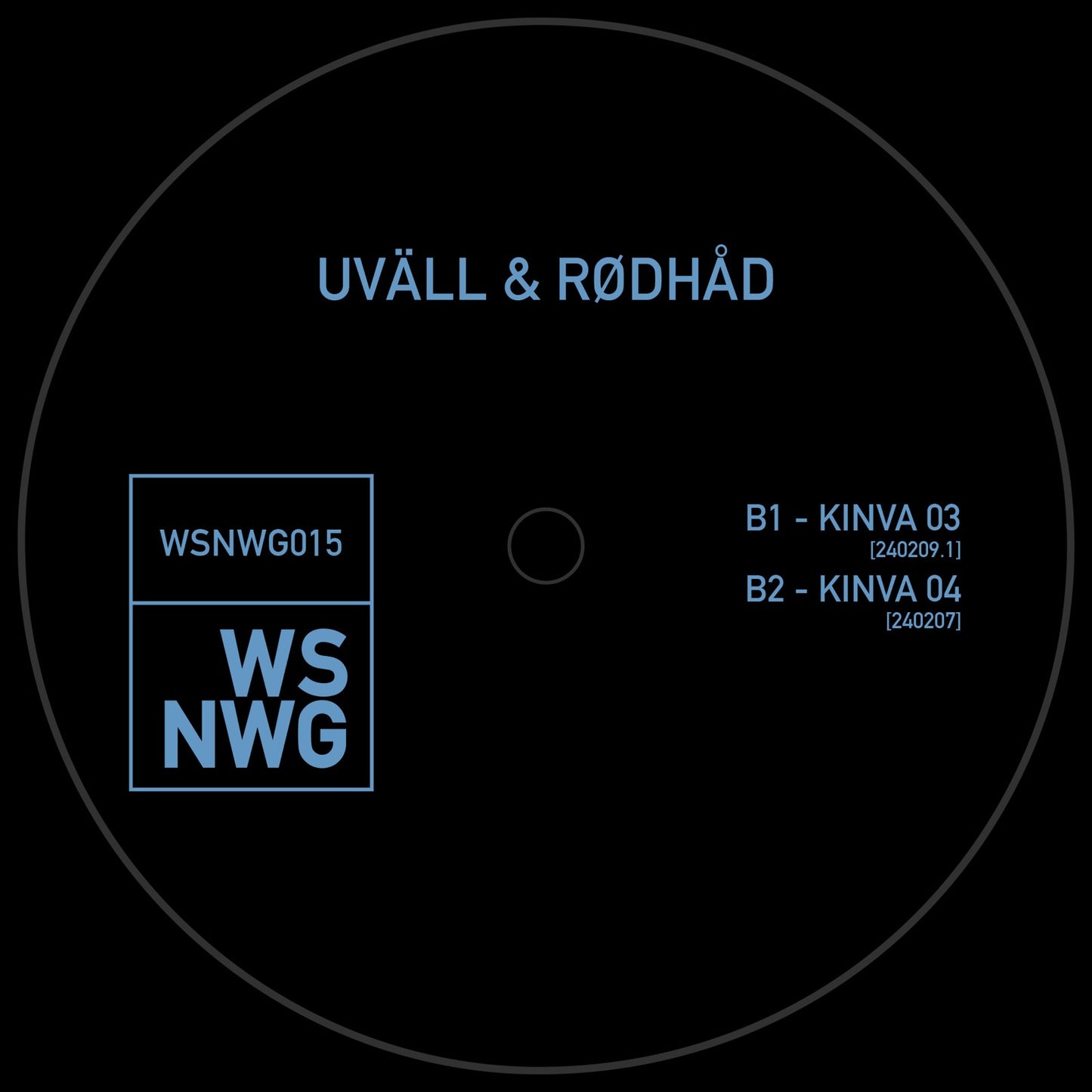 Uväll & Rødhåd - KINVA (12")