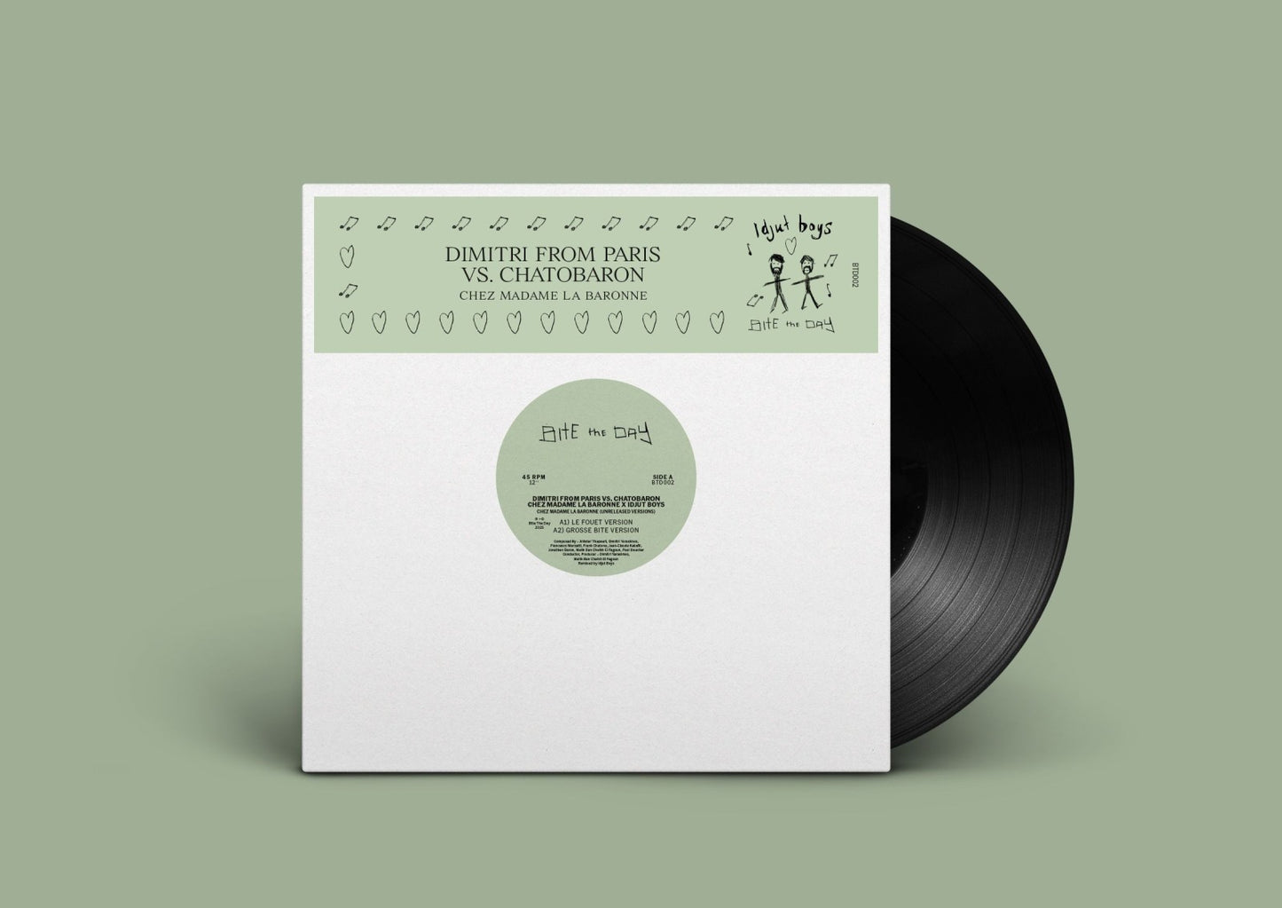 Dimitri From Paris Vs. Chatobaron - Chez Madame La Baronne – Unreleased Idjut Boys Versions (12")