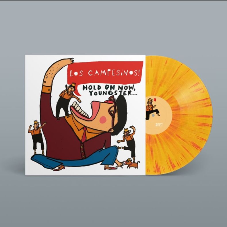 Los Campesinos! - Hold On Now, Youngster... (Red / Orange Splatter Vinyl LP)